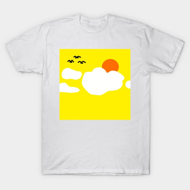 bright sky T-Shirt by Azujark 